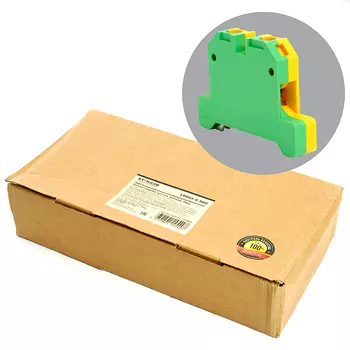 Зажим наборный изолированный (винтовой) 10,0 мм Stekker 49489 49489