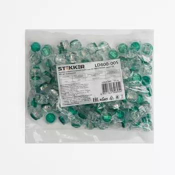 Зажим соединительный Скотч-лок K5, 0,4-0,9мм2 (1,67мм) Stekker LD800-0