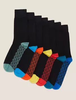 7 пар носков с отделкой Cool &amp; Fresh ™