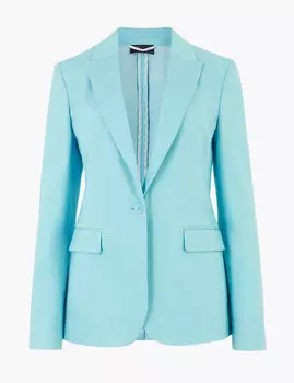 Блейзер из хлопка на пуговицах