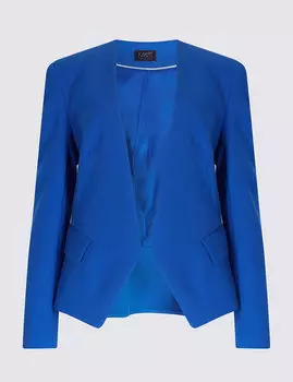 Блейзер женский классического кроя без воротника