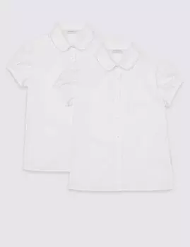 Блузка с технологией Easy to Iron для девочки (2 шт)