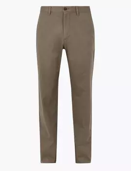 Брюки чинос классического кроя без подкладки