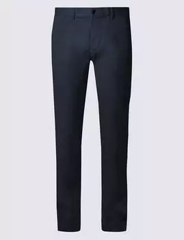 Брюки-чинос прямого кроя, хлопковые, коллекция Big &amp; Tall