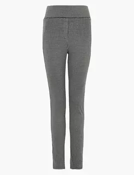 Брюки скинни в клетку с лодыжкой Grazer