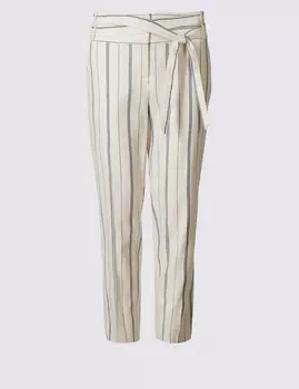 Брюки Slim Leg с поясом на талии