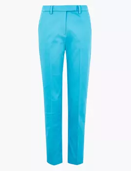 Брюки слим Mia хлопковые длиной 7/8