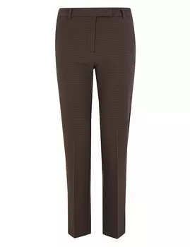 Брюки слим Mia в клетку