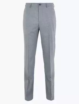 Брюки стандартного кроя в клетку Microcheck