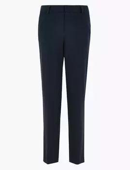 Брюки женские зауженные, черный и темно-синий цвета