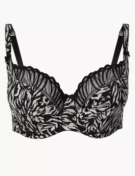 Бюстгальтер-балконет на косточках с чашкой DD-GG