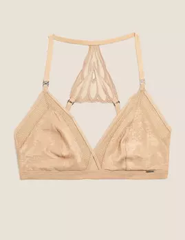 Бюстгальтер-бралет Nouveau с вышивкой