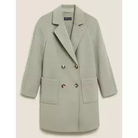 Двубортное женское пальто, Marks&amp;Spencer