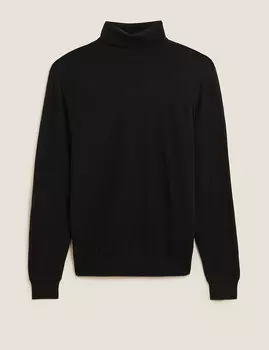 Джемпер из мериносовой шерсти с круглым вырезом