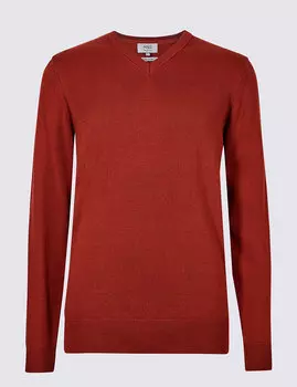 Джемпер мужской с V-горловиной