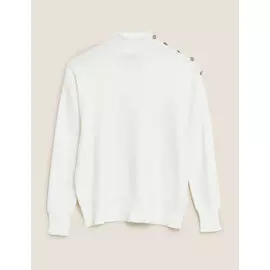 Джемпер Soft Touch с воротником-стойкой, Marks&amp;Spencer