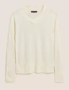 Джемпер Supersoft с V-образным вырезом