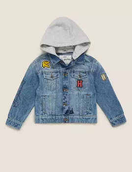 Джинсовая куртка Harry Potter ™ Hogwarts с капюшоном