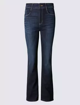 Джинсы буткат с посадкой чуть ниже линии талии