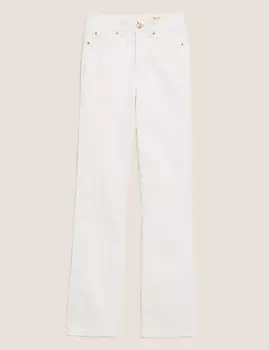 Джинсы Eva буткат с высокой талией