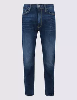 Джинсы мужские зауженные с добавлением стретча