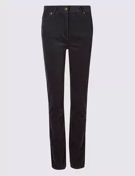 Джинсы прямые вельветовые стандартного кроя