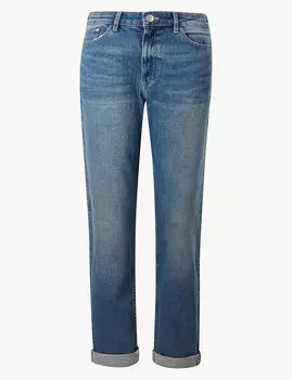 Джинсы слим средней посадки свободного кроя