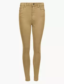 Джинсы супер скинни средней посадки