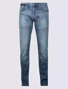 Джинсы зауженные с каймой и технологией Stormwear™