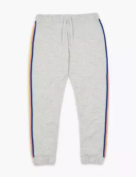 Джоггеры, декорированные радужными полосками