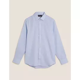 Фактурная рубашка с длинным рукавом Easy Iron, Marks&amp;Spencer