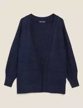 Фактурный удлиненный кардиган