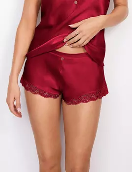 Французские трусы из шелка и кружева