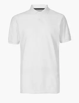 Футболка-поло классическая из 100%-го хлопка