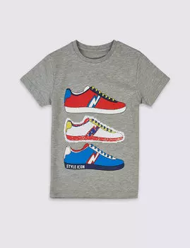 Футболка с аппликацией для мальчика