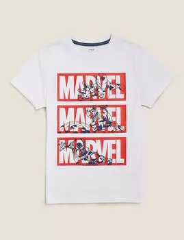 Футболка с принтом Marvel ™ из чистого хлопка