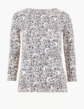 Футболка с рукавом 3/4