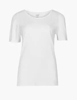 Футболка женская с круглой горловиной