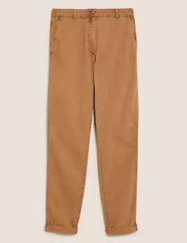 Хлопковые брюки чинос