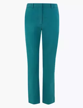 Хлопковые брюки чинос прямого кроя