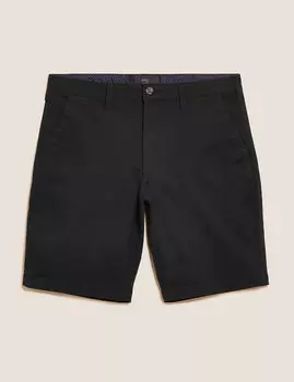 Хлопковые шорты чино с добавлением стрейча