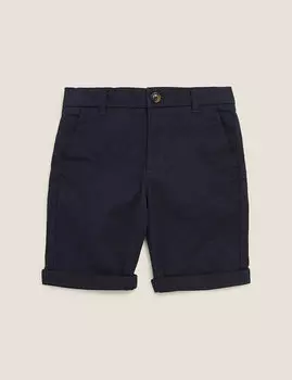 Хлопковые шорты чинос