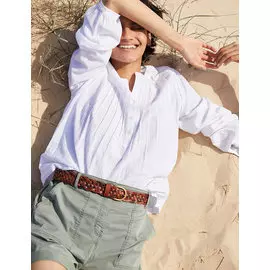 Хлопковые шорты карго с завышенной талией, Marks&amp;Spencer