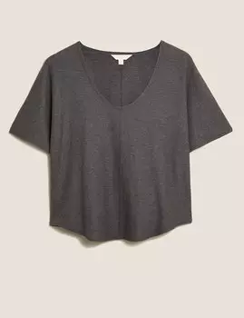 Хлопковый пижамный топ Flexifit™