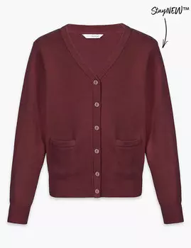 Хлопковый школьный кардиган StayNEW™ для девочки