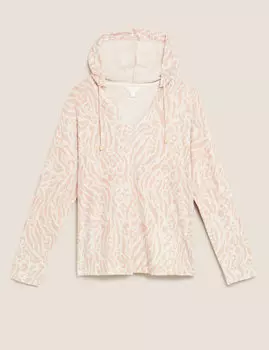 Худи Lounge с животным принтом Flexifit™