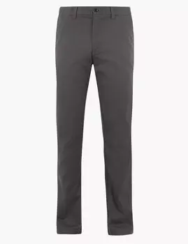 Эластичные брюки чинос из хлопка