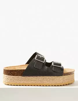 Эспадрильи с двумя ремешками