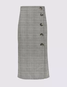 Юбка- карандаш длины миди