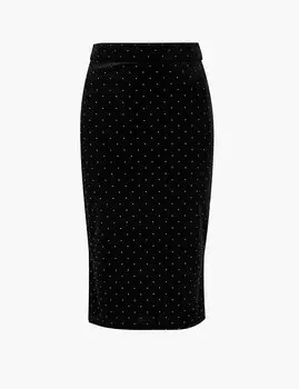 Юбка-карандаш в горох